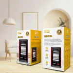 ⁦مدفأة كهربائية محمولة DENX DX2601 (قوة 2000 واط)⁩ - الصورة ⁦2⁩