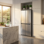 ⁦ثلاجة ميديا MDRF632 FIE28 كواترو إنفرتر – 4 أبواب | سعة 490 لتر⁩ - الصورة ⁦3⁩