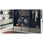 ⁦غسالة هاير (Haier) أتوماتيك - فضي غامق (8 كغ) | HW80-B14939S8⁩ - الصورة ⁦4⁩