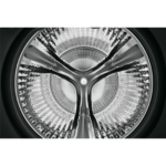 ⁦غسالة ومجفف هاير (Haier) - فضي بلوحة تحكم ستانلس ستيل (24 كغ غسيل / 16 كغ تجفيف) | HWD240 - BD 12 LGNU1⁩ - الصورة ⁦9⁩