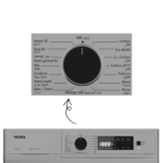 ⁦غسالة فيستل انفرتر WB7B10T1DX – 7 كغ – 1000 دورة – بخار – 14 برنامج⁩ - الصورة ⁦3⁩