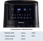 ⁦قلاية هوائية Ariete 4633 – سعة 4 ل – شاشة رقمية لمس + إضاءة داخلية – 9 برامج – 1400 واط⁩ - الصورة ⁦4⁩
