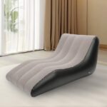 ⁦كنبة هوائية مريحة قابلة للنفخ – Inflatable Air Sofa Ergonomic Lounger للاستخدام الداخلي والخارجي⁩ - الصورة ⁦6⁩