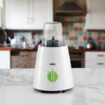 ⁦خلاط براون PowerBlend 1 JB0123WH – 500 واط – مع مطحنتين – أبيض⁩ - الصورة ⁦8⁩