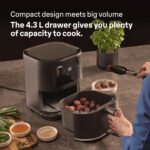 ⁦قلاية هوائية براون HF3030BK BK MultiFry – سعة 4.3 لتر – 1500 واط⁩ - الصورة ⁦5⁩