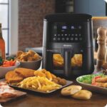 ⁦قلاية هوائية Ariete 4633 – سعة 4 ل – شاشة رقمية لمس + إضاءة داخلية – 9 برامج – 1400 واط⁩ - الصورة ⁦2⁩