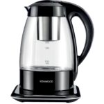 ⁦ابريق شاي كهربائي كينوود زجاج- تحكم لمس -|يعمل على مبدأ تدوير الشاي من قاعدة الإبريق إلى الفلتر عبر قبضة الإبريق-يصنع الشاي الإخضر خلال 2.5 دقيقة و الشاي الاحمر خلال 3 |TMG70.000CL⁩ - الصورة ⁦4⁩