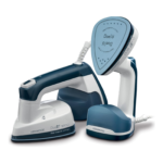 مكواية بخارية كينوود -  تستعمل على طاولة الكوي او عامودية على الملابس مباشرة - ارضية سيراميك استطاعة 1000 واط - مزودة بفرشاية لمختلف انواع الألبسة |GSP40.000WB