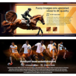 ⁦شاشة هايسنس (Hisense) 55بوصة Smart TV-دقة 4K UHD-صوت محيطي أكثر واقية-DTS:X  game mode plus  -  Dolby Vision - تقنية عرض HDR -نظامVIDAA - رسيفر داخلي | 55Q61Q⁩ - الصورة ⁦6⁩