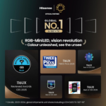 ⁦شاشة هايسنس (Hisense) 116بوصة Smart TV-دقة 4K UHD-صوت محيطي أكثر واقيةDTS VIRTUAL X - تقنية عرض HDR10+ نظامVIDAA - رسيفر داخلي -  116UX | SUBWOOFER⁩ - الصورة ⁦6⁩