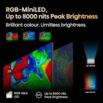 ⁦شاشة هايسنس (Hisense) 116بوصة Smart TV-دقة 4K UHD-صوت محيطي أكثر واقيةDTS VIRTUAL X - تقنية عرض HDR10+ نظامVIDAA - رسيفر داخلي -  116UX | SUBWOOFER⁩ - الصورة ⁦7⁩