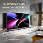 ⁦شاشة هايسنس (Hisense) 116بوصة Smart TV-دقة 4K UHD-صوت محيطي أكثر واقيةDTS VIRTUAL X - تقنية عرض HDR10+ نظامVIDAA - رسيفر داخلي -  116UX | SUBWOOFER⁩ - الصورة ⁦8⁩
