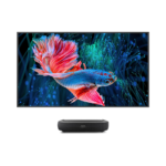 ليزرTV هايسنس (Hisense) ANSI Lumens مع HDR10 , Dolby Vision   نظام صوت باستطاعة 40واط, تقنية العرض  Dolby Atmos صوت محيطي أكثر واقعية , Auto-Low Latency Mode (ALLM) وضع األلعاب | 100L9HD