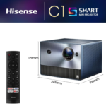 ⁦ليزرTV هايسنس (Hisense) ANSI Lumens مع HDR10 , Dolby Vision   نظام صوت باستطاعة 40واط, تقنية العرض  Dolby Atmos صوت محيطي أكثر واقعية , Auto-Low Latency Mode (ALLM) وضع األلعاب |C1⁩ - الصورة ⁦3⁩