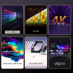 ⁦ليزرTV هايسنس (Hisense) ANSI Lumens مع HDR10 , Dolby Vision   نظام صوت باستطاعة 40واط, تقنية العرض  Dolby Atmos صوت محيطي أكثر واقعية , Auto-Low Latency Mode (ALLM) وضع األلعاب |C1⁩ - الصورة ⁦5⁩