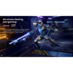 ⁦شاشة هايسنس (Hisense) 100بوصة Smart TV-دقة 4K UHD-صوت محيطي أكثر واقعية-DTS VIRTUAL X  game mode plus  -  Dolby Vision - تقنية عرض Quantum Dot -HDR10+ -نظامVIDAA -    100Q7Q|SUBWOOFER⁩ - الصورة ⁦4⁩