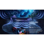 ⁦شاشة هايسنس (Hisense) 100بوصة Smart TV-دقة 4K UHD-صوت محيطي أكثر واقعية-DTS VIRTUAL X  game mode plus  -  Dolby Vision - تقنية عرض Quantum Dot -HDR10+ -نظامVIDAA -    100Q7Q|SUBWOOFER⁩ - الصورة ⁦6⁩