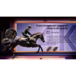 ⁦شاشة هايسنس (Hisense) 100بوصة Smart TV-دقة 4K UHD-صوت محيطي أكثر واقعية-DTS VIRTUAL X  game mode plus  -  Dolby Vision - تقنية عرض Quantum Dot -HDR10+ -نظامVIDAA -    100Q7Q|SUBWOOFER⁩ - الصورة ⁦7⁩