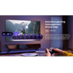 ⁦شاشة هايسنس (Hisense) 100بوصة Smart TV-دقة 4K UHD-صوت محيطي أكثر واقعية-DTS VIRTUAL X  game mode plus  -  Dolby Vision - تقنية عرض Quantum Dot -HDR10+ -نظامVIDAA -    100Q7Q|SUBWOOFER⁩ - الصورة ⁦8⁩