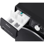 ⁦غسالة ملابس Hisense تحميل أمامي 12 كغ إنفرتر 1400 دورة مع WiFi – موديل WF5S1245BB لون Charcoal Black⁩ - الصورة ⁦2⁩