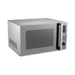 ⁦ميكروويف مع شواية Hisense سعة 45 لتر – لون فضي Premium مع تحكم رقمي⁩ - الصورة ⁦3⁩