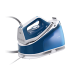 مكواية مع قاعدة براون Braun -  استطاعة 2200 واط - ضغط 6 بار - أرضية سوبر سيراميك ضغط بخار 380 غ/ دقيقة امكانية توفير طاقة 40 % | IS 1512 BL