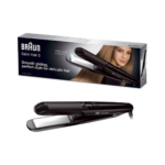 مصفّف شعر كهربائي سيراميك – Braun Satin Hair Straightener BRST510SDE 22 مم – 3 مستويات حرارة