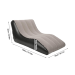 ⁦كنبة هوائية مريحة قابلة للنفخ – Inflatable Air Sofa Ergonomic Lounger للاستخدام الداخلي والخارجي⁩ - الصورة ⁦3⁩
