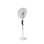 مروحة عامودية GX - 18DR-W&B قطر 18 إنش – شاشة لمس + ريموت + عرض درجة الحرارة