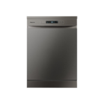 غسالة صحون Hisense HS623E90G – سعة 15 طقم مع 8 برامج غسيل وتقنية Dry+