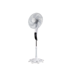 ⁦مروحة عامودية GX - 16DR-W&B قطر 16 إنش – شاشة لمس + ريموت + عرض درجة الحرارة⁩ - الصورة ⁦2⁩