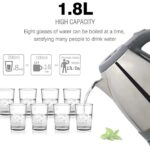 غلاية كهربائية Sonifer SF-2048 — ‎سعة ‎1.8 لتر / قدرة ‎1500 واط / بدون سلك (Cordless)