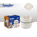 وعاء كهربائي متعدد الوظائف Sonifer SF-1509 — ‎سعة ‎4.5 لتر / قدرة ‎1350 واط