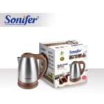 غلاية كهربائية Sonifer SF-2051 — سعة ‎1.8 لتر / قدرة ‎240 فولت / تصميم أنيق بالستانلس ستيل