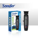 ماكينة قص الشعر سونيفر SF-9698 (Plug & Play، شاشة LCD، 6600 RPM)