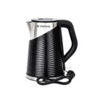 غلاية كهربائية ستارويه 1.8 لتر SW-609K | أسود + فضي – 1500 واط
