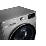 ⁦غسالة LG أمامية 10.5 كغ – AI DD™ – بخار Steam™ – Wi-Fi ThinQ™ – محرك Direct Drive – لون فضي⁩ - الصورة ⁦6⁩