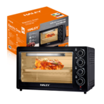فرن كهربائي HALEY HY-5148 – سعة 48 لتر – 2000 واط – حرارة حتى 250° مع شواية