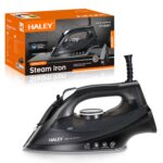 مكواة بخار HALEY HY-2037 – قوة 2200 واط – قاعدة سيراميك – بخار مستمر وضربة بخار – سعة 350 مل