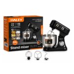 عجانة كهربائية HALEY HY-2420 – سعة 10 لتر – قوة 2200 واط – شاشة لمس – 12 سرعة – خلاط احترافي للمطبخ