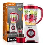 خلاط HALEY 1.6 لتر مع مطحنة – 500 واط – موتور نحاسي – 2 سرعة – متعدد الاستخدامات