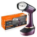 مكواة بخار HALEY 1500 واط للملابس – تسخين سريع 15 ثانية، بخار قوي، خزان 400ml، إزالة التجاعيد بسهولة، حماية ضد الجفاف، مناسبة لكل الأقمشة