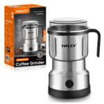 مطحنة قهوة HALEY HY-2109A – قوة 300 واط – هيكل ستانلس ستيل – سعة كبيرة – شفرات حادة – متعددة الاستخدام