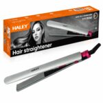 مكواة شعر HALEY HY-3012 – ألواح سيراميك – حرارة قابلة للتعديل 100–230°C – تسخين سريع